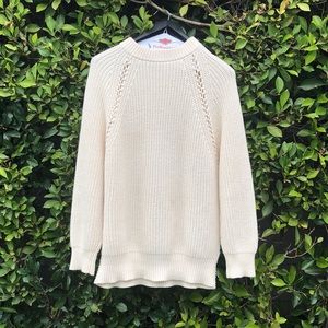 Early Doen, 100% cotton, size large, cream color